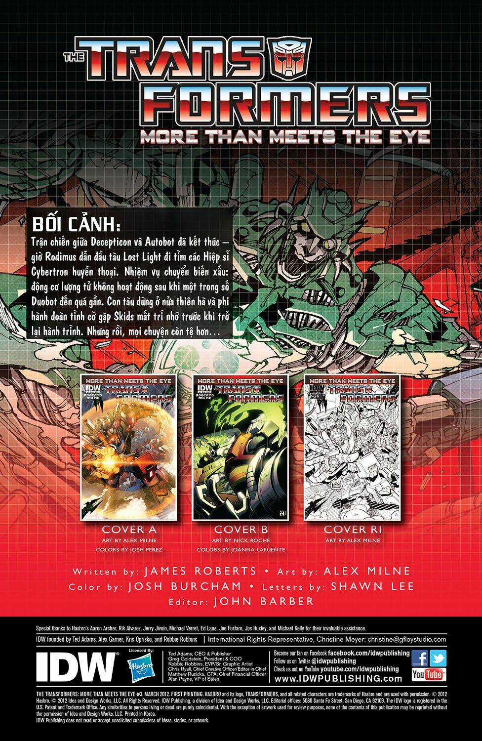 The Transformers: More Than Meets The Eye Chapter 3 trang 2