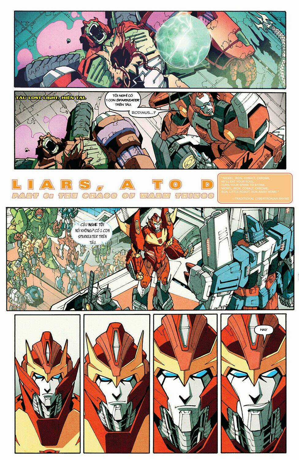 The Transformers: More Than Meets The Eye Chapter 3 trang 5