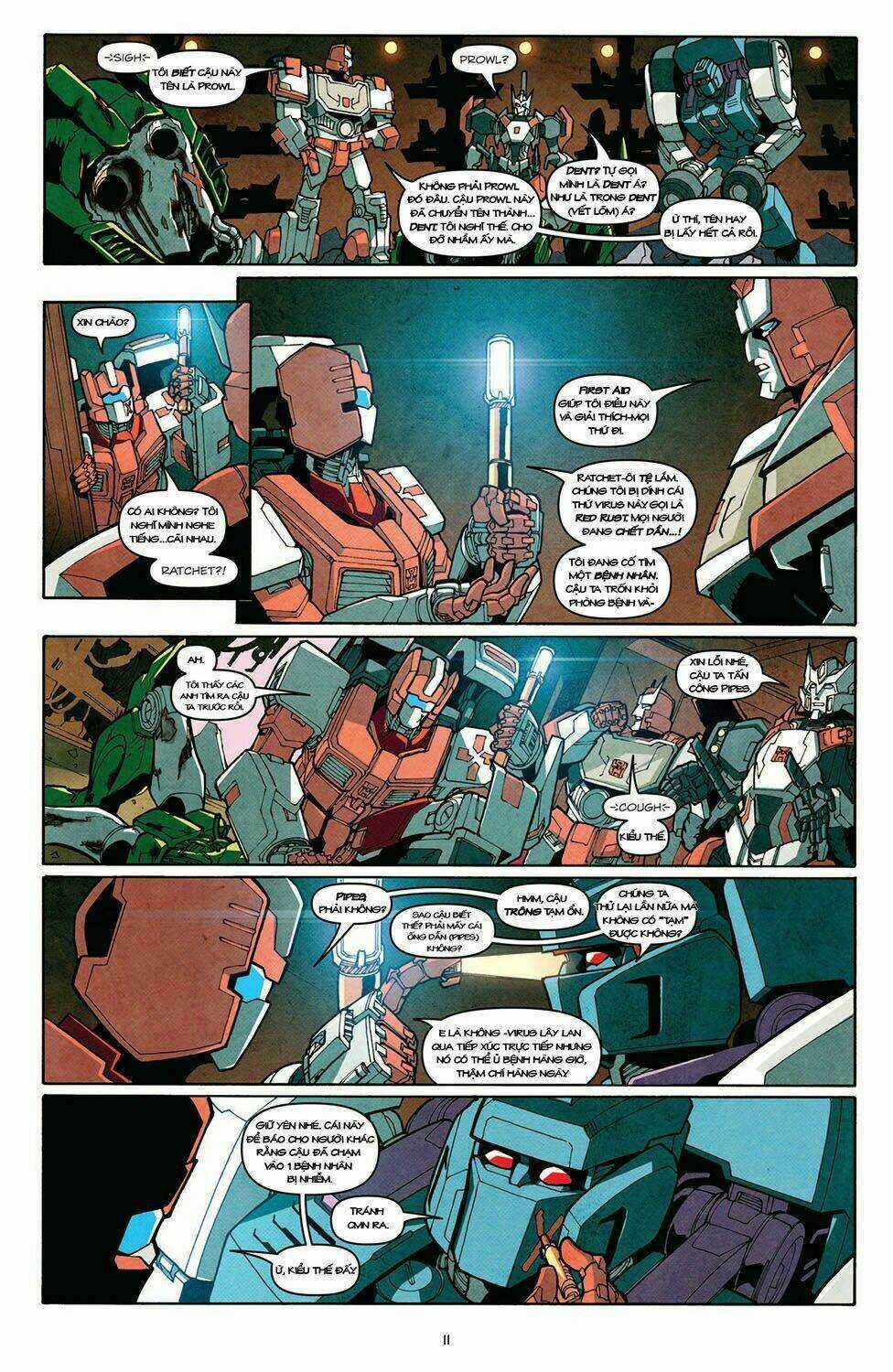 The Transformers: More Than Meets The Eye Chapter 4 trang 11