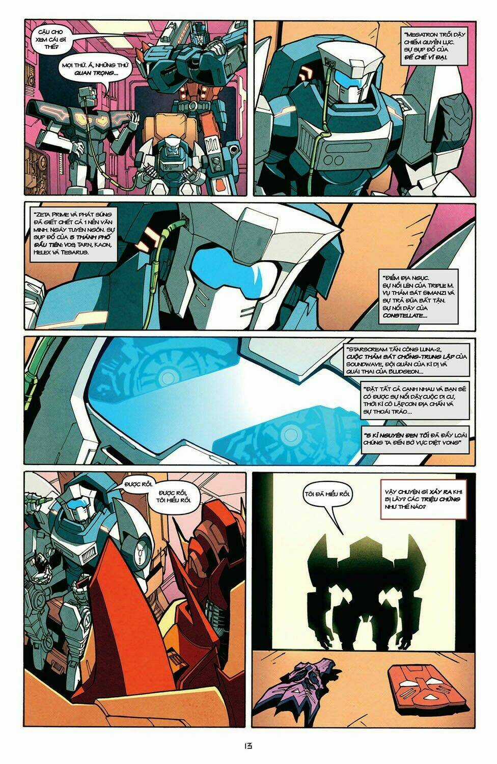The Transformers: More Than Meets The Eye Chapter 4 trang 13