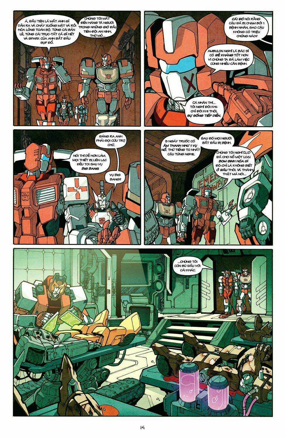 The Transformers: More Than Meets The Eye Chapter 4 trang 14