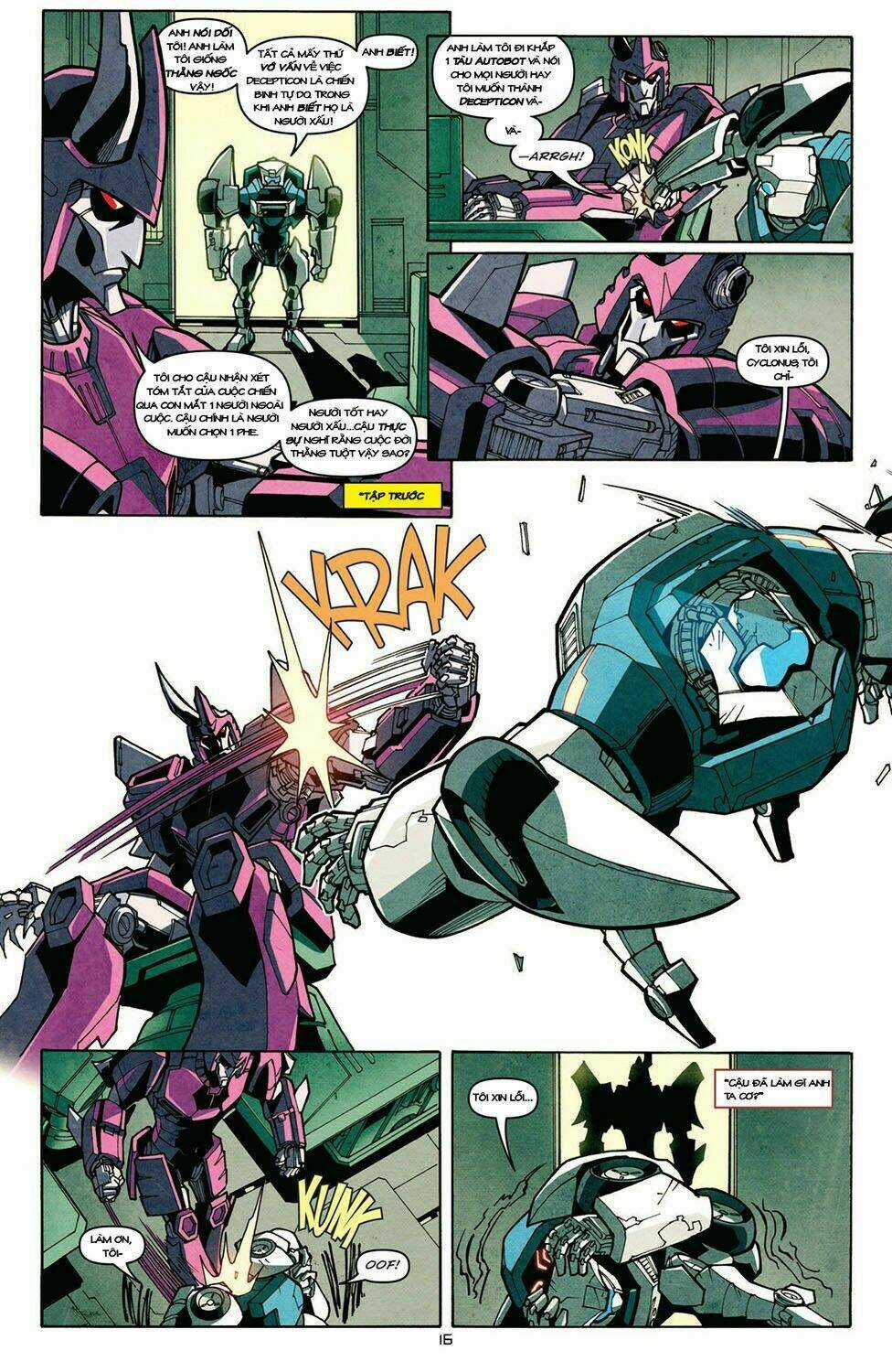 The Transformers: More Than Meets The Eye Chapter 4 trang 16