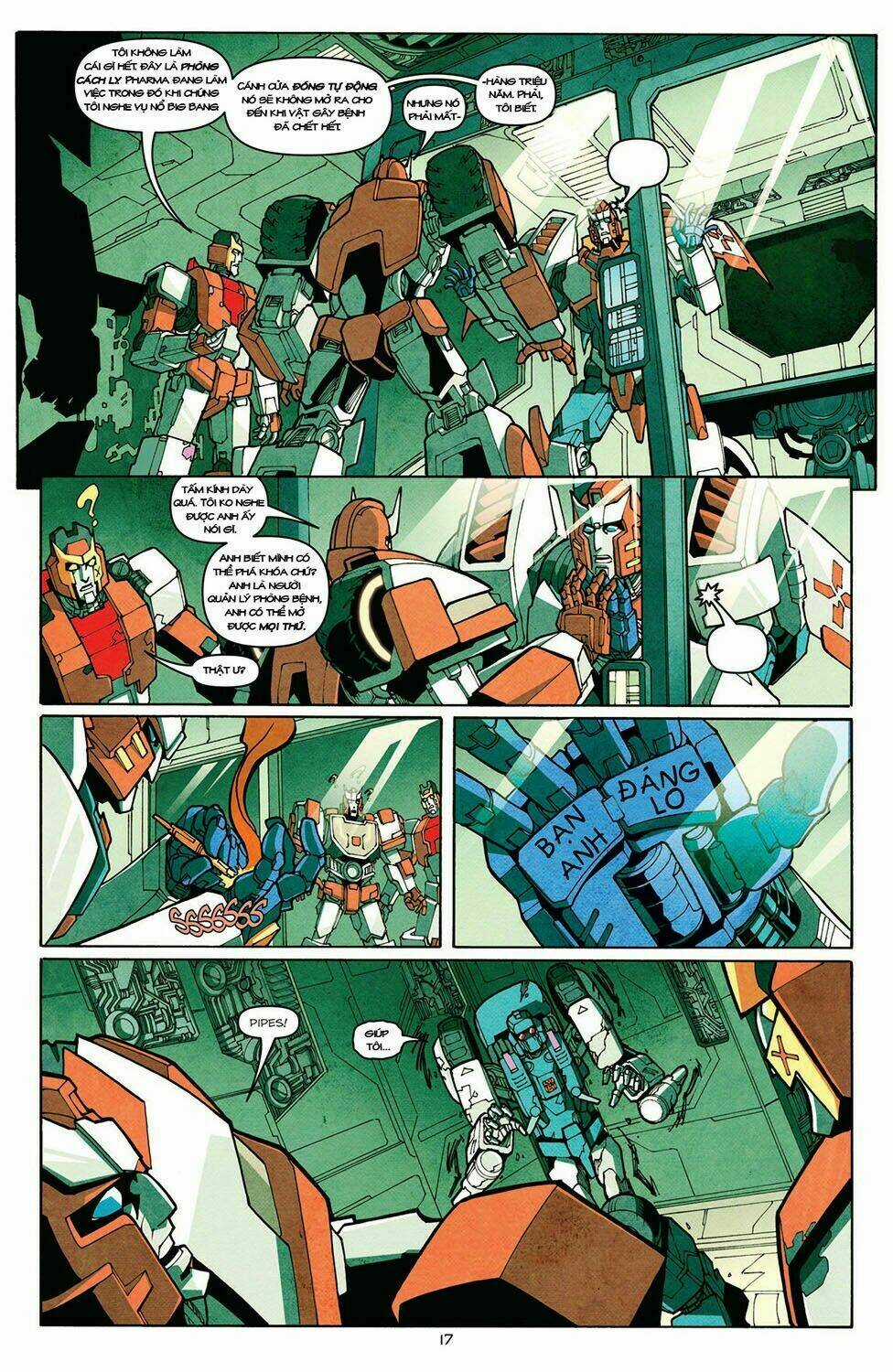 The Transformers: More Than Meets The Eye Chapter 4 trang 17