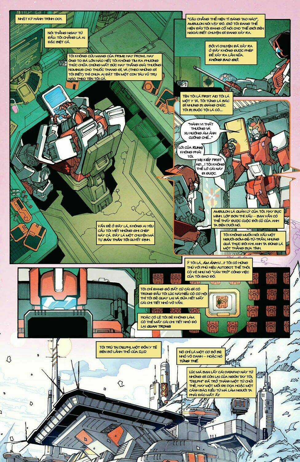 The Transformers: More Than Meets The Eye Chapter 4 trang 2