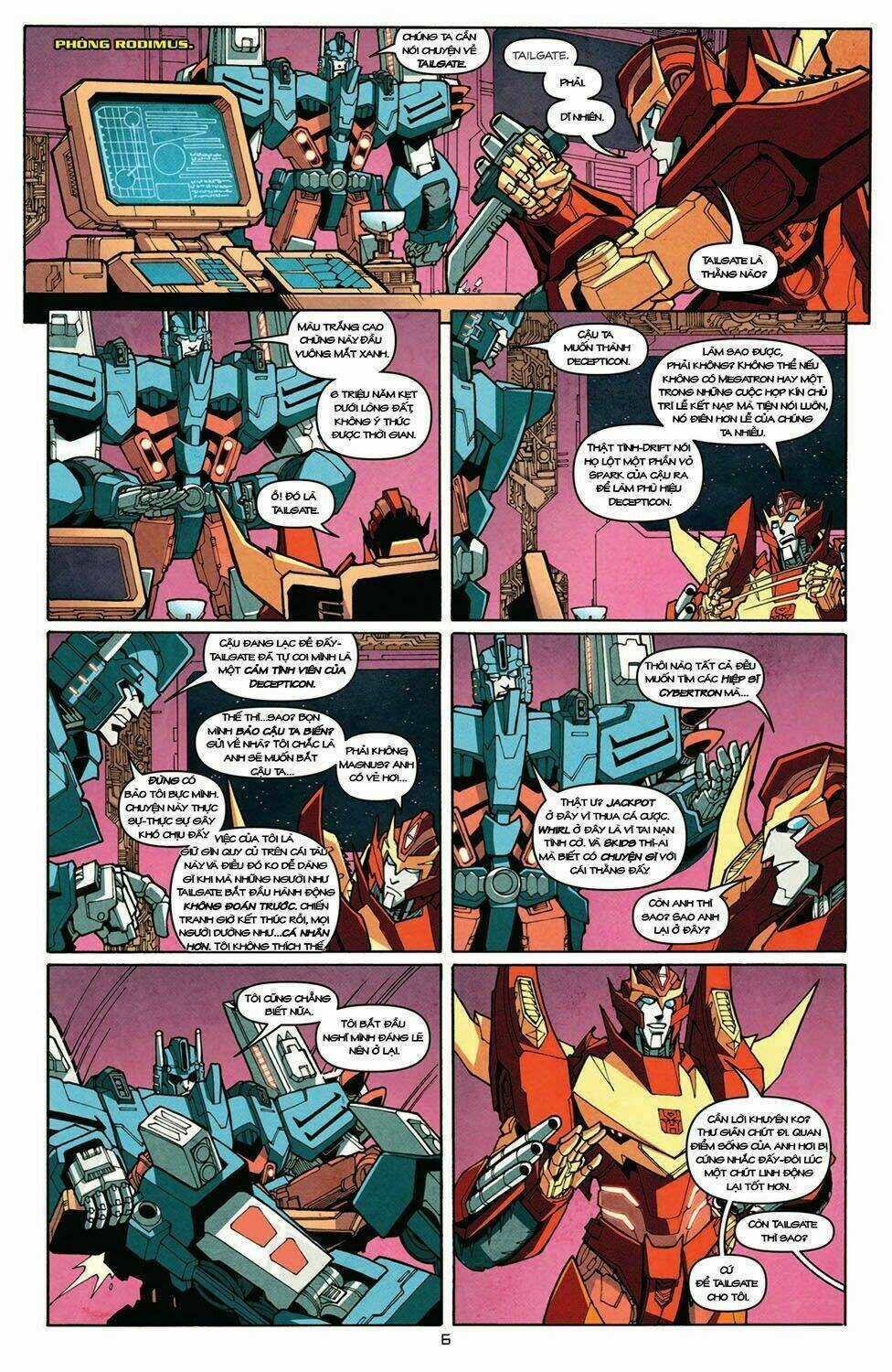 The Transformers: More Than Meets The Eye Chapter 4 trang 6