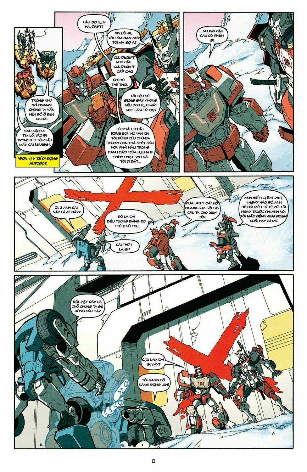 The Transformers: More Than Meets The Eye Chapter 4 trang 8
