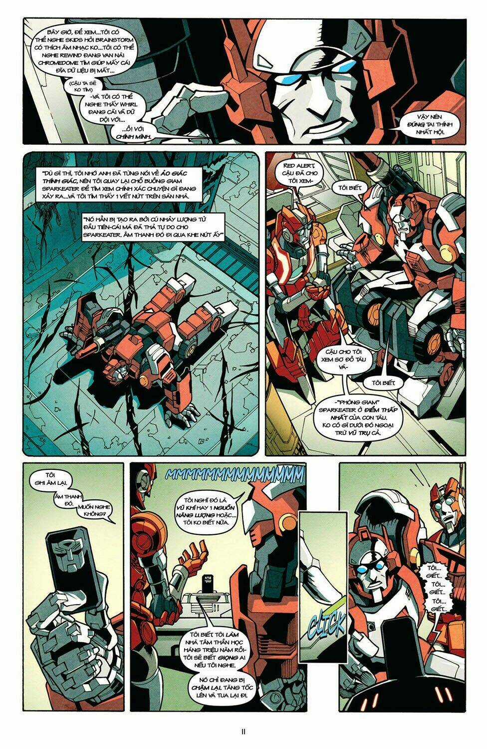 The Transformers: More Than Meets The Eye Chapter 5 trang 11