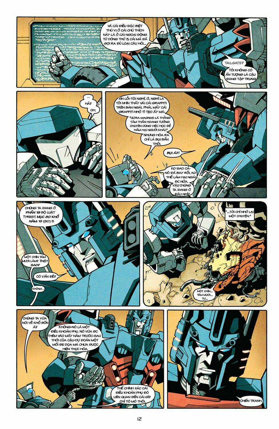 The Transformers: More Than Meets The Eye Chapter 5 trang 12