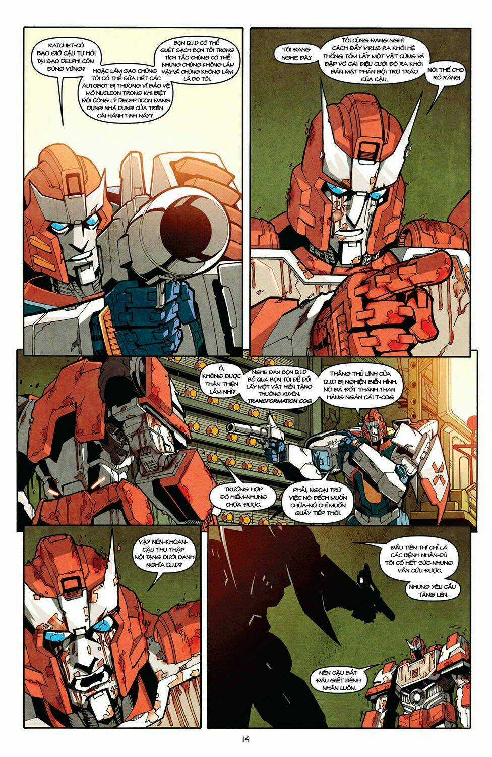 The Transformers: More Than Meets The Eye Chapter 5 trang 14