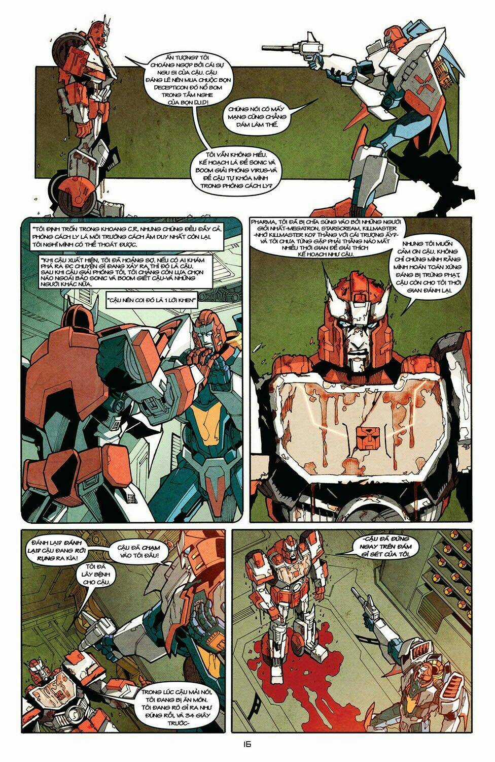 The Transformers: More Than Meets The Eye Chapter 5 trang 16