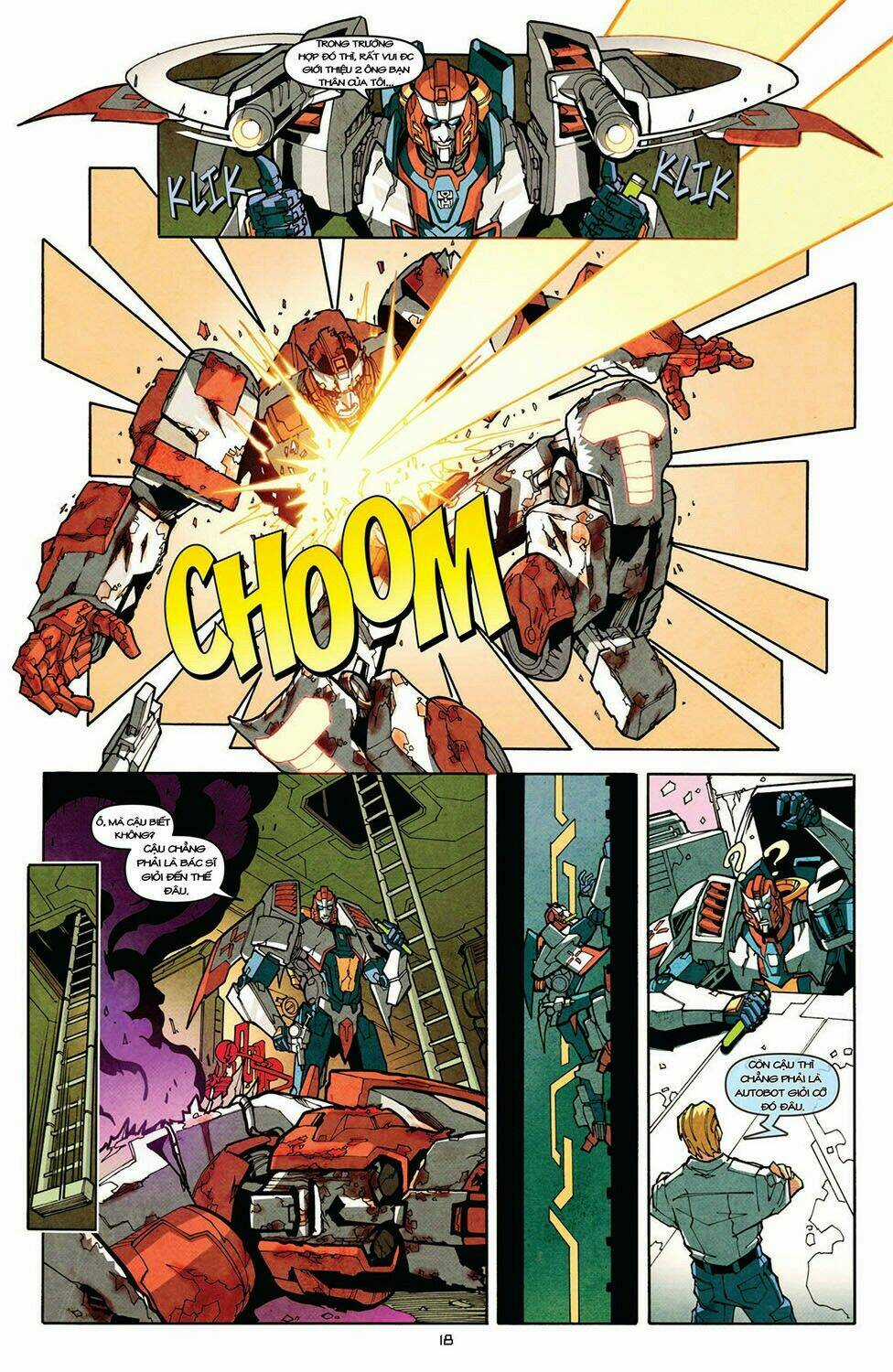 The Transformers: More Than Meets The Eye Chapter 5 trang 18