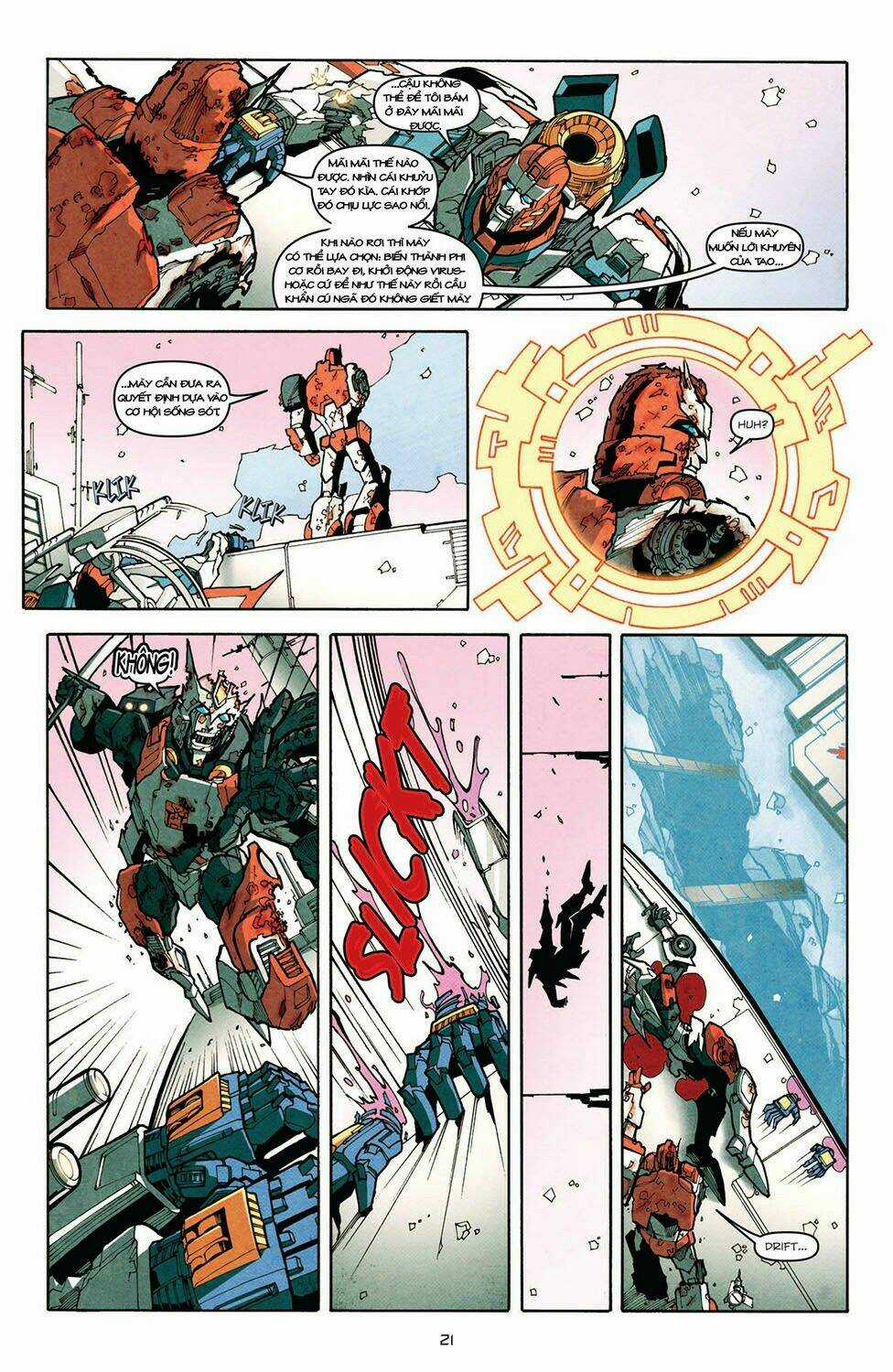 The Transformers: More Than Meets The Eye Chapter 5 trang 21