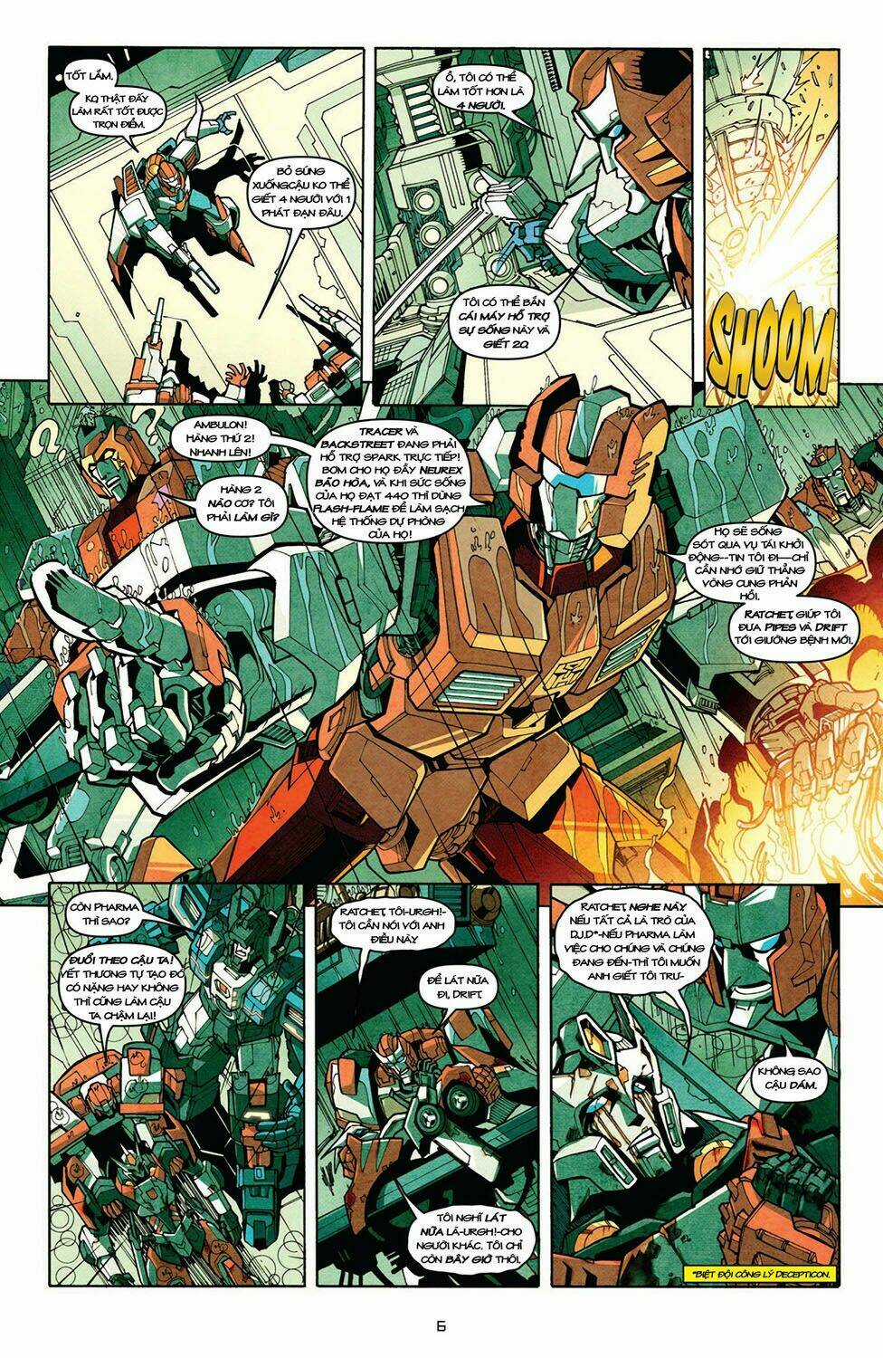The Transformers: More Than Meets The Eye Chapter 5 trang 6