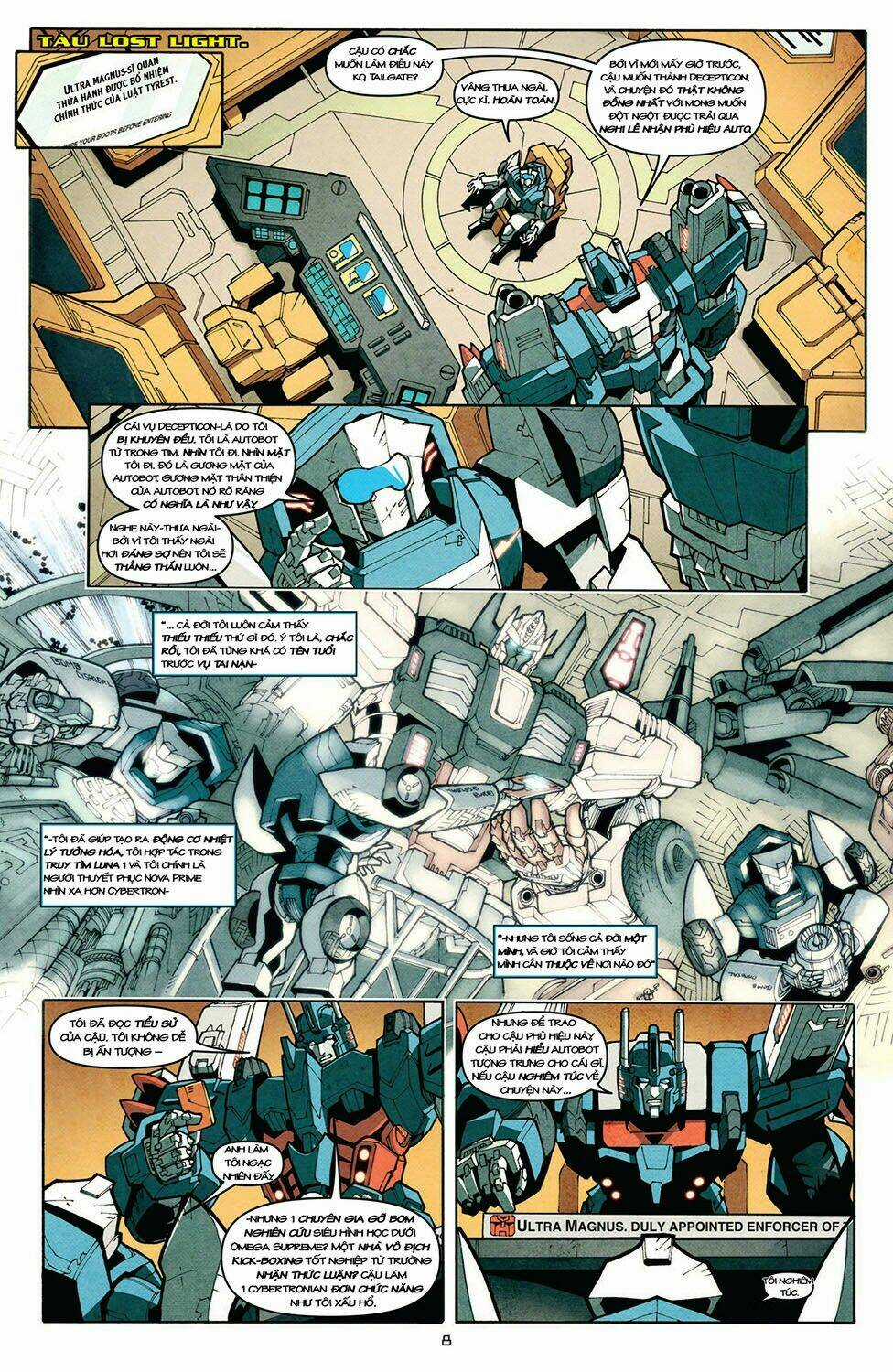 The Transformers: More Than Meets The Eye Chapter 5 trang 8