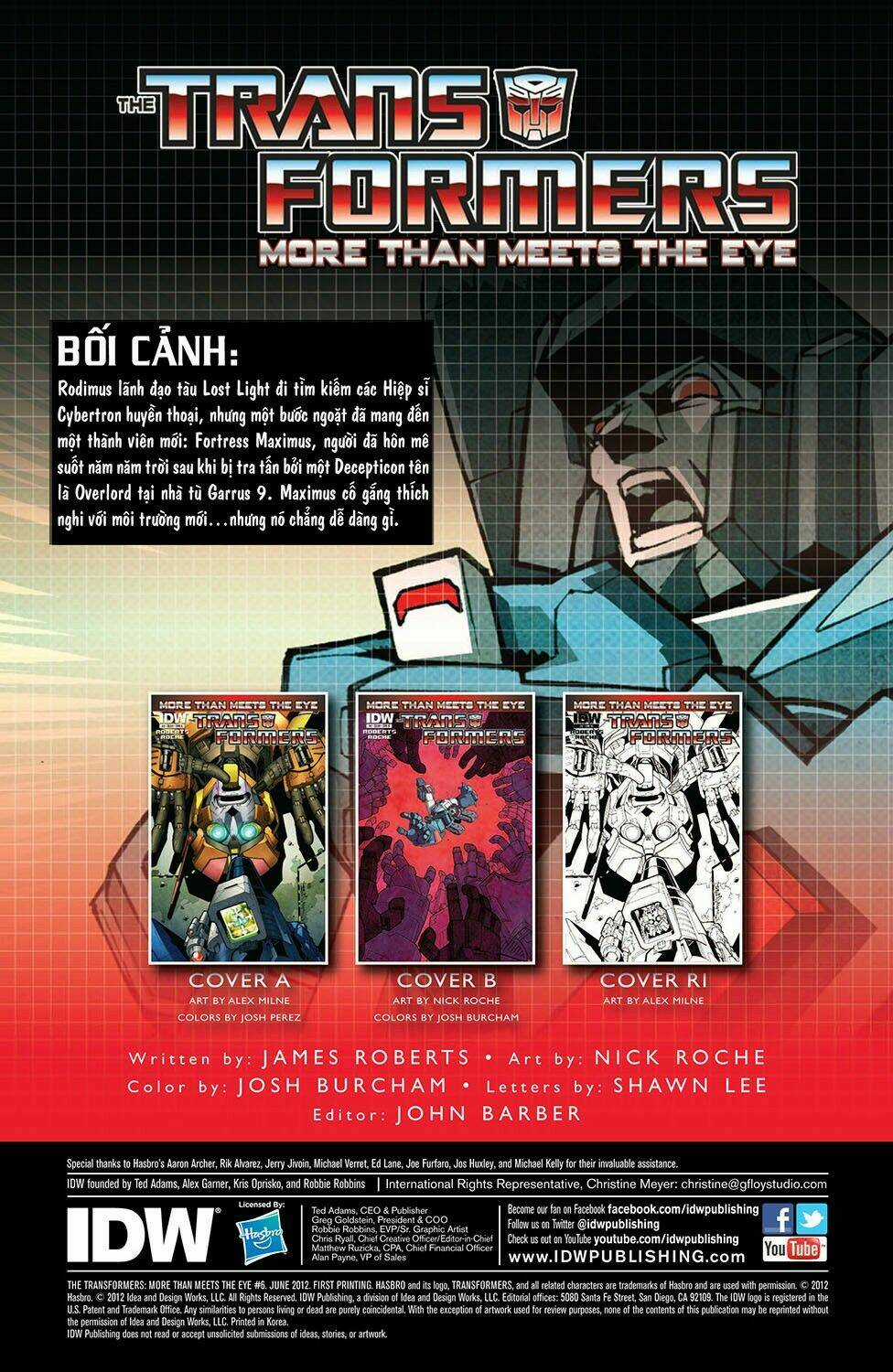 The Transformers: More Than Meets The Eye Chapter 6 trang 2