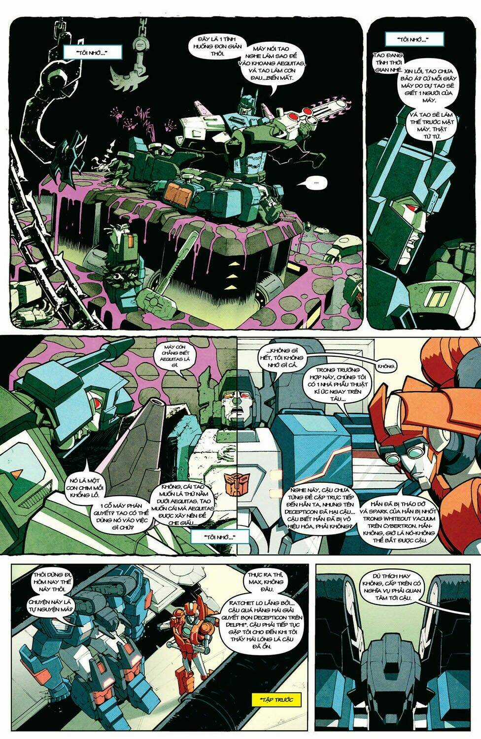 The Transformers: More Than Meets The Eye Chapter 6 trang 4