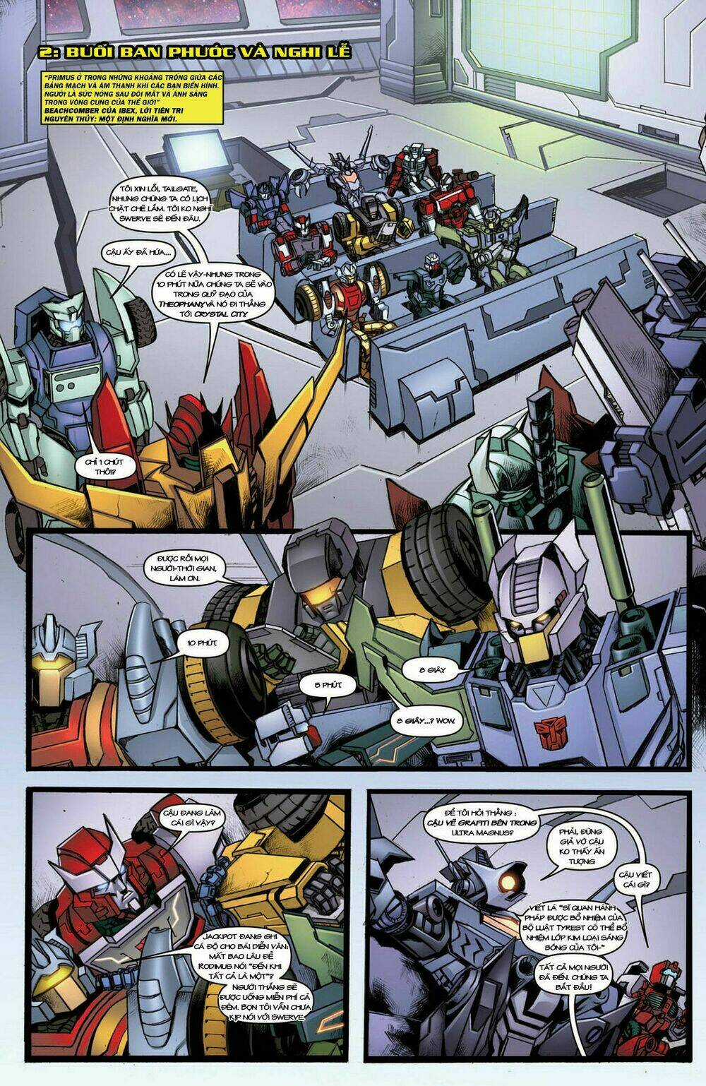 The Transformers: More Than Meets The Eye Chapter 7.1 trang 11