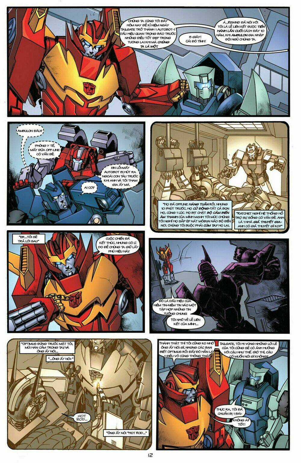 The Transformers: More Than Meets The Eye Chapter 7.1 trang 12