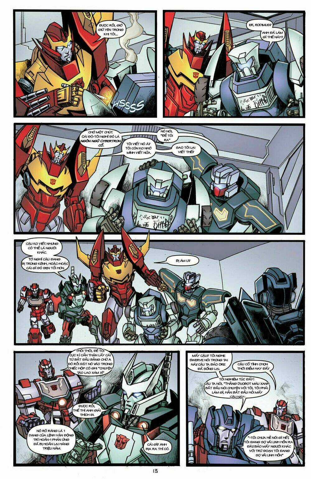 The Transformers: More Than Meets The Eye Chapter 7.1 trang 13