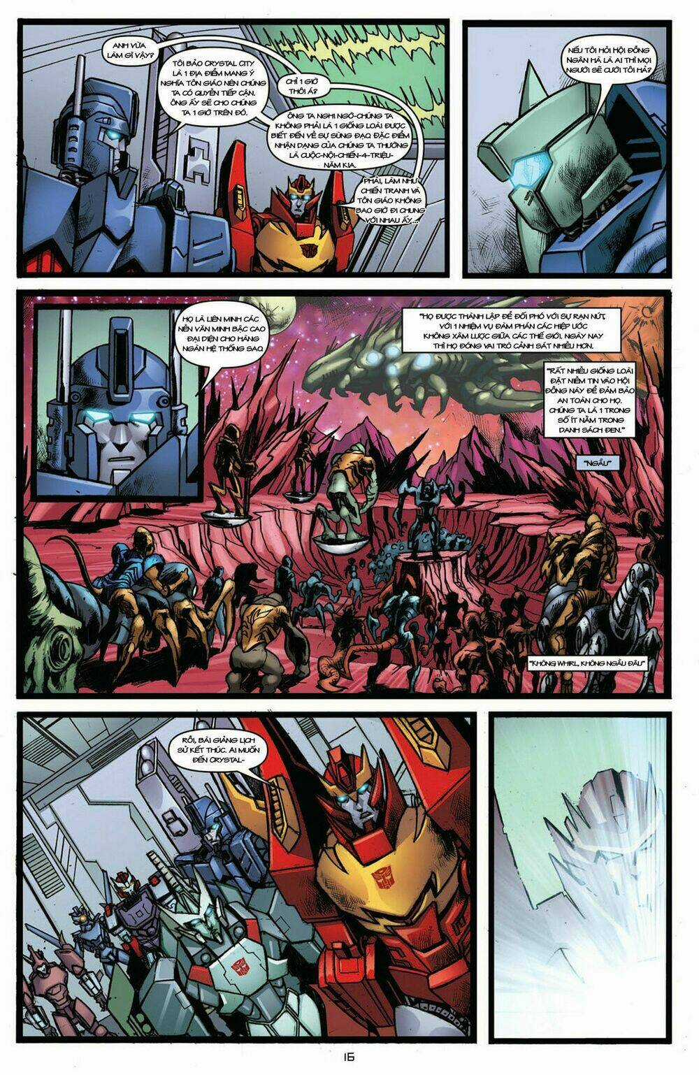 The Transformers: More Than Meets The Eye Chapter 7.1 trang 16