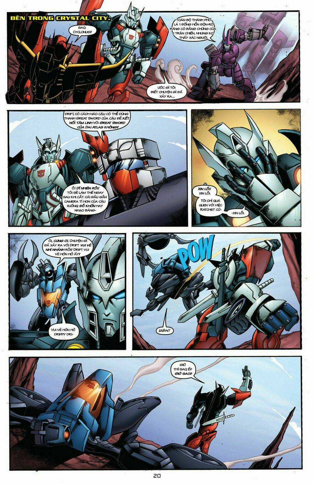 The Transformers: More Than Meets The Eye Chapter 7.1 trang 20