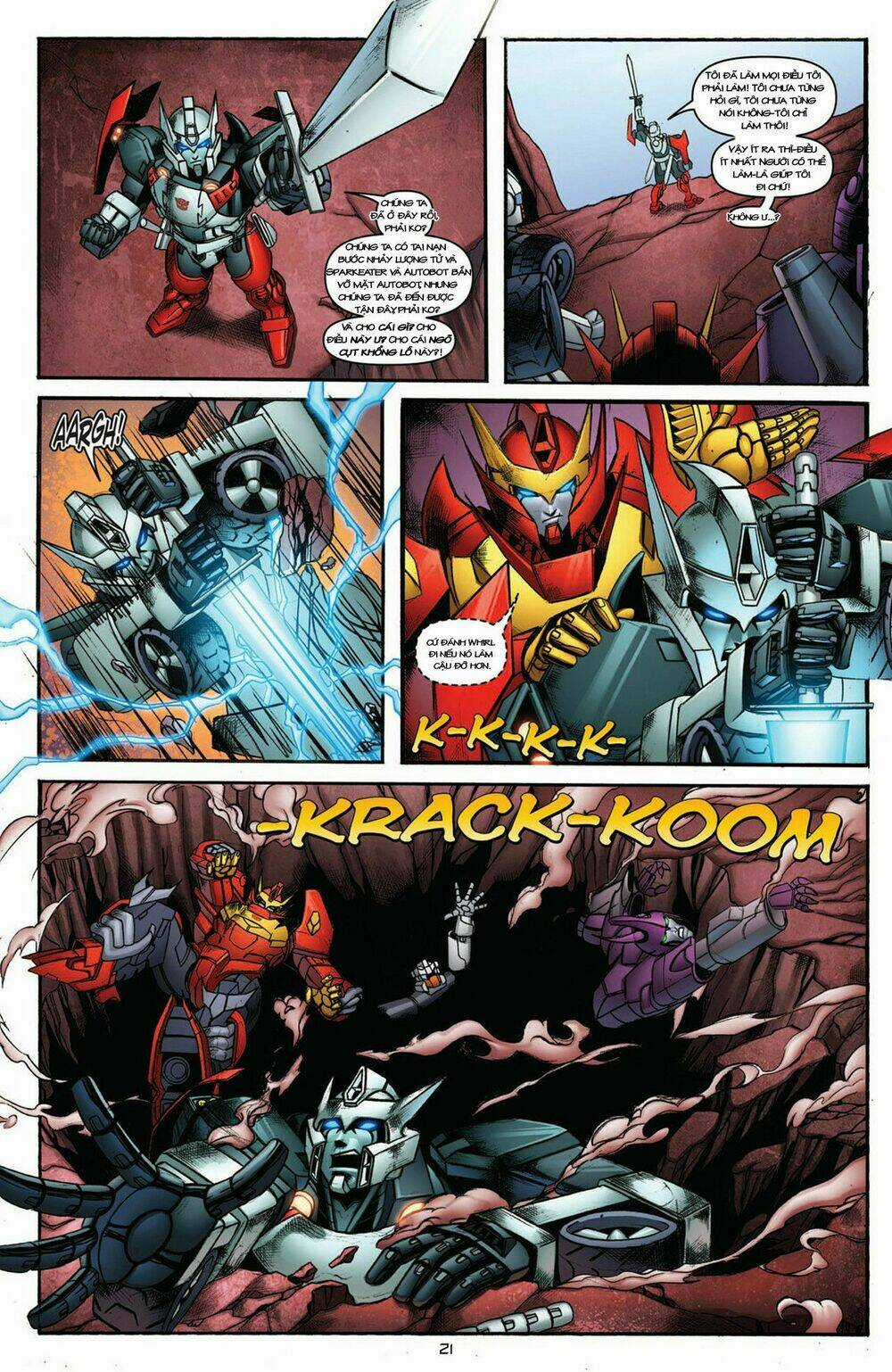 The Transformers: More Than Meets The Eye Chapter 7.1 trang 21