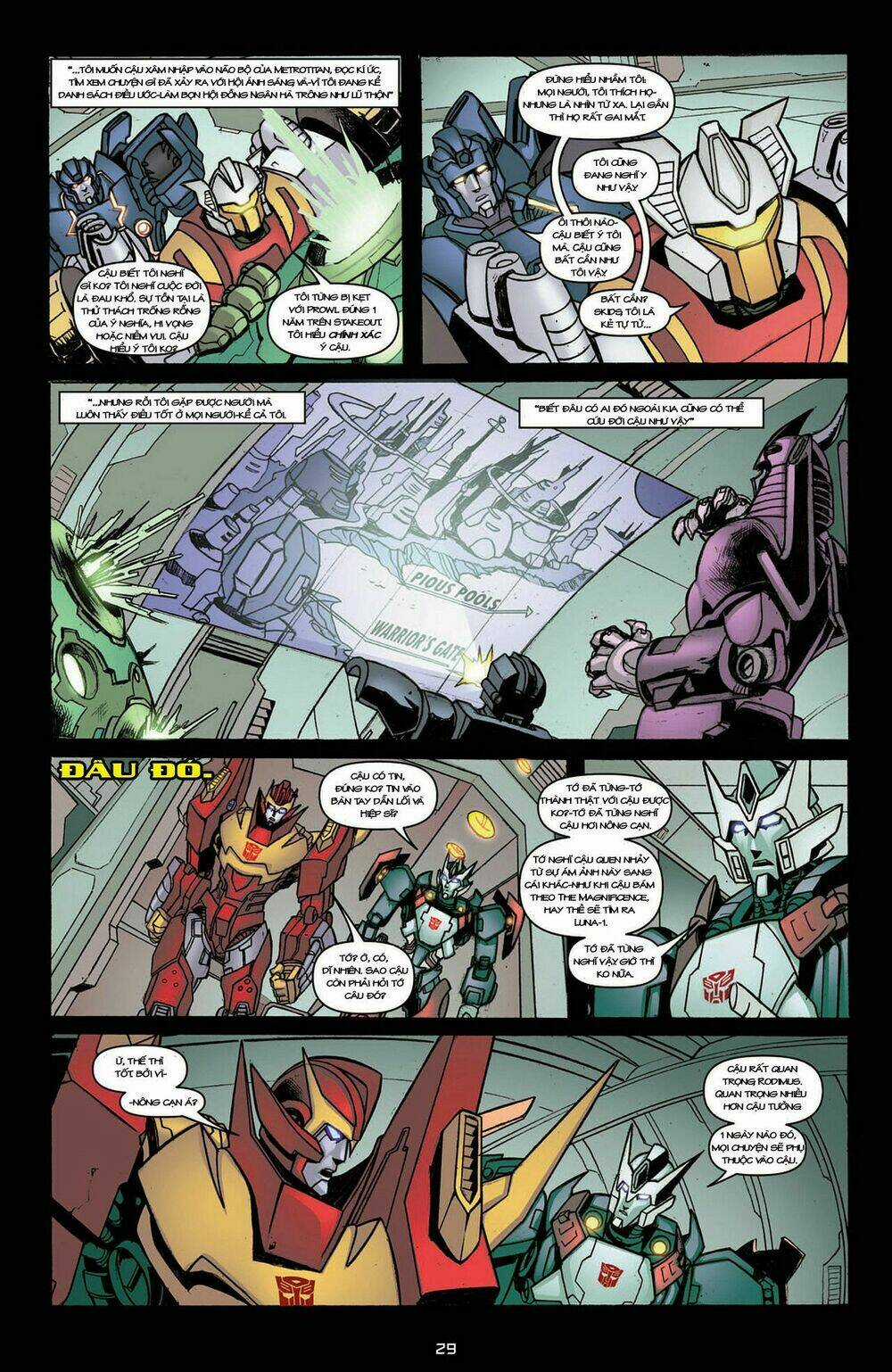 The Transformers: More Than Meets The Eye Chapter 7.1 trang 28