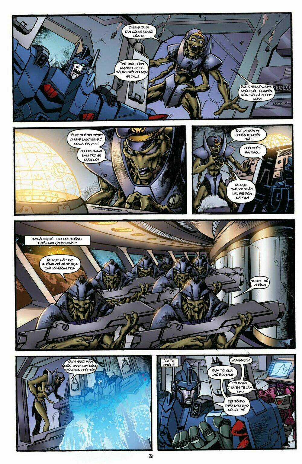 The Transformers: More Than Meets The Eye Chapter 7.1 trang 30