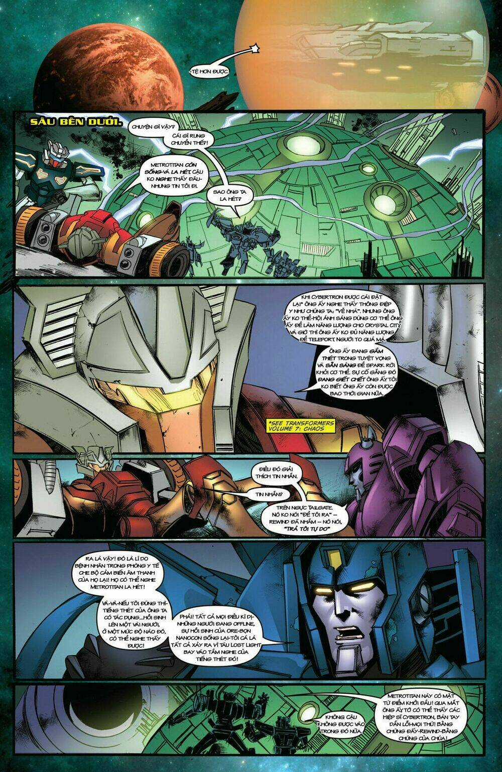 The Transformers: More Than Meets The Eye Chapter 7.1 trang 31