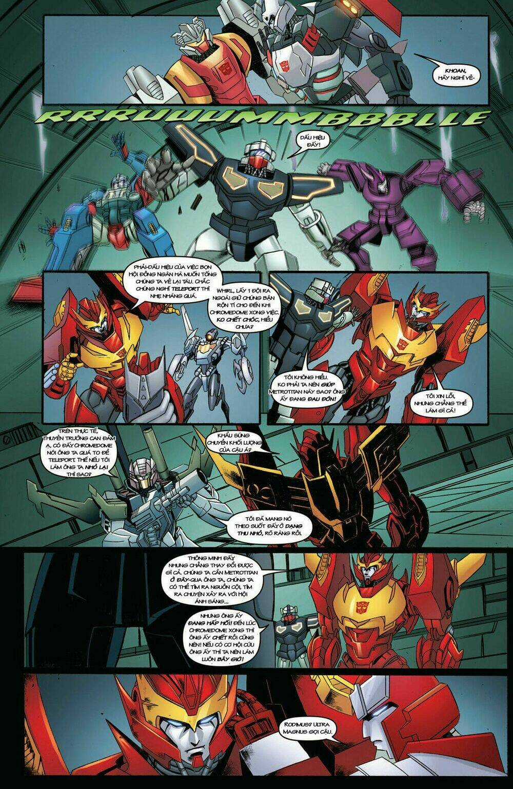 The Transformers: More Than Meets The Eye Chapter 7.1 trang 32