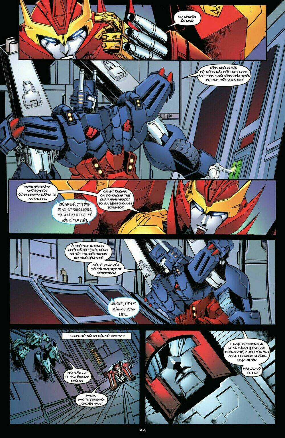 The Transformers: More Than Meets The Eye Chapter 7.1 trang 33