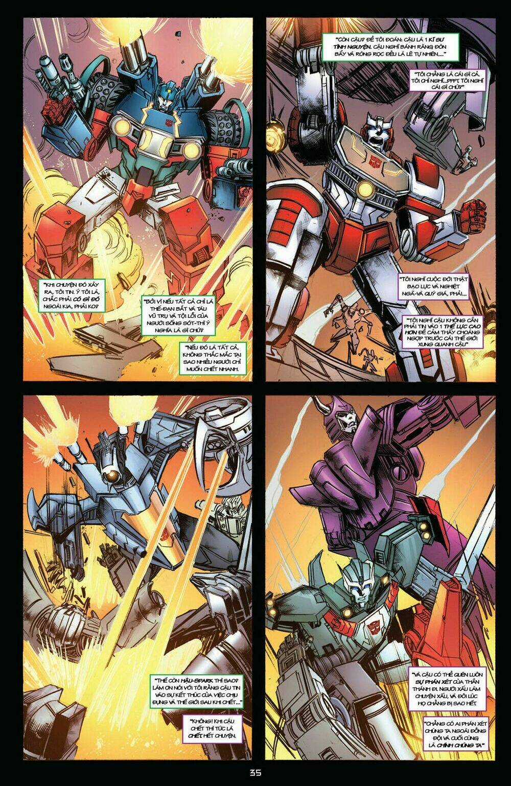 The Transformers: More Than Meets The Eye Chapter 7.1 trang 34