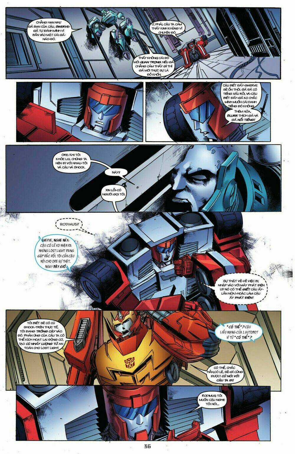 The Transformers: More Than Meets The Eye Chapter 7.1 trang 35