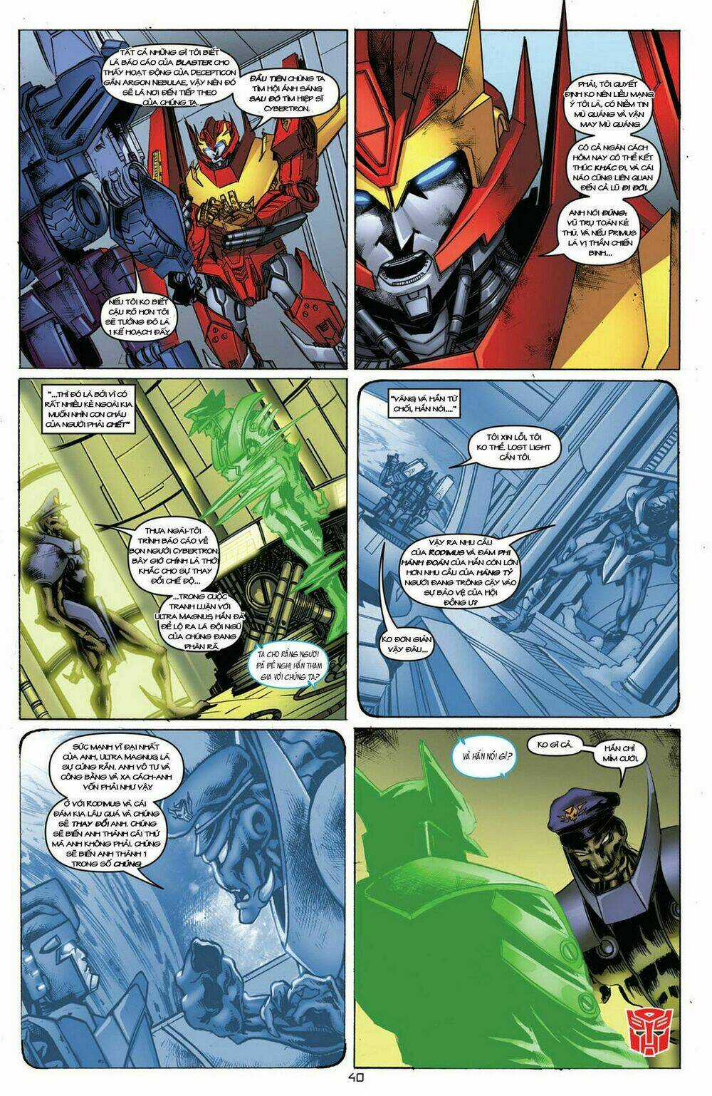 The Transformers: More Than Meets The Eye Chapter 7.1 trang 39