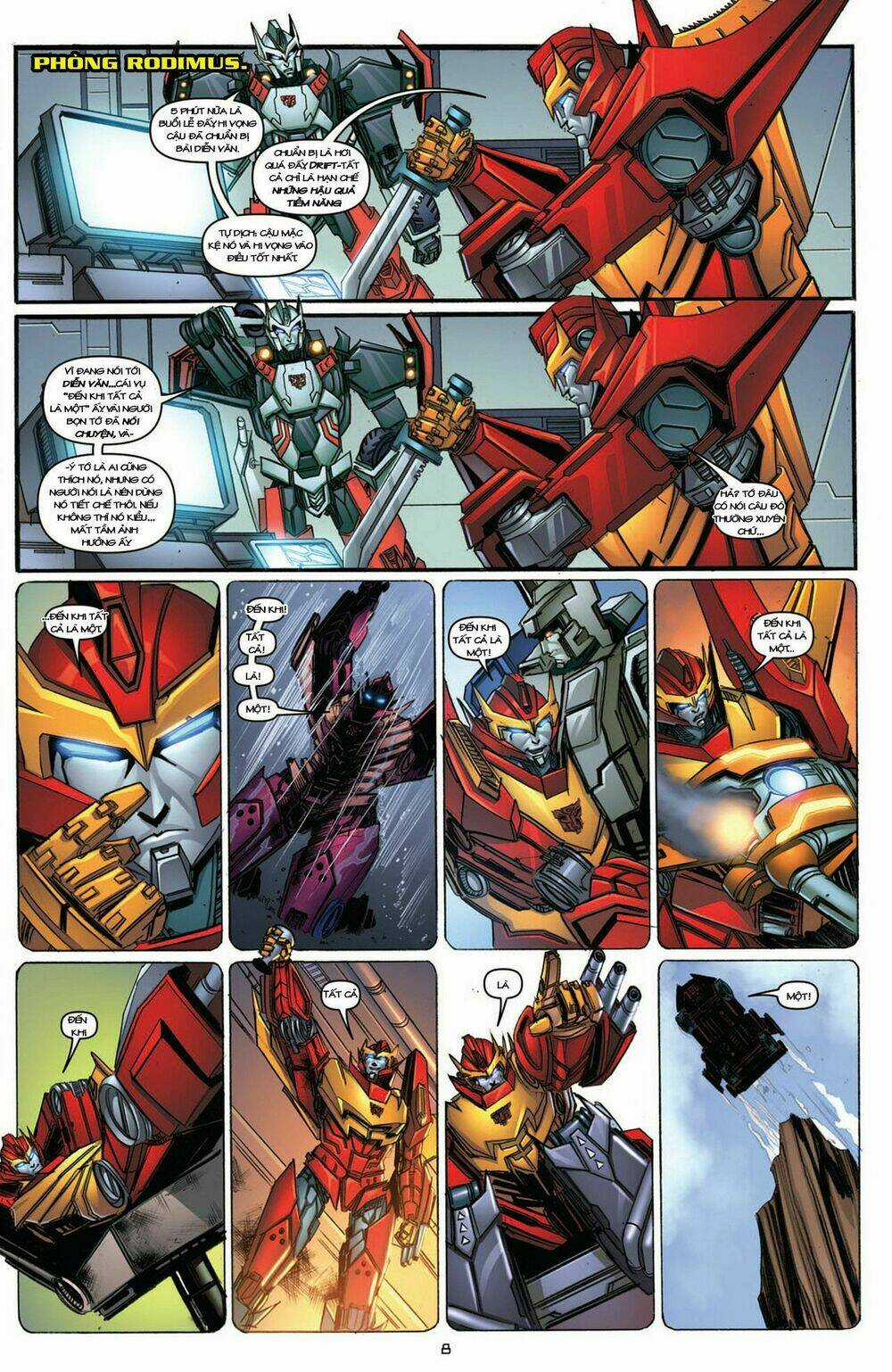The Transformers: More Than Meets The Eye Chapter 7.1 trang 8
