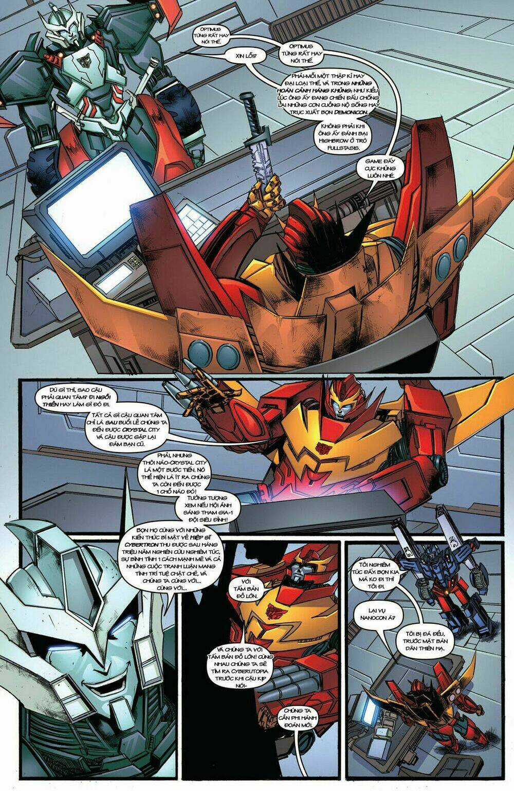 The Transformers: More Than Meets The Eye Chapter 7.1 trang 9