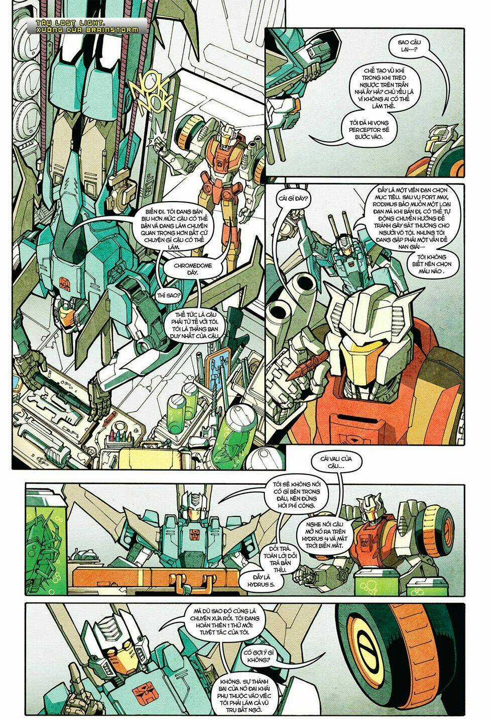 The Transformers: More Than Meets The Eye Chapter 7 trang 11