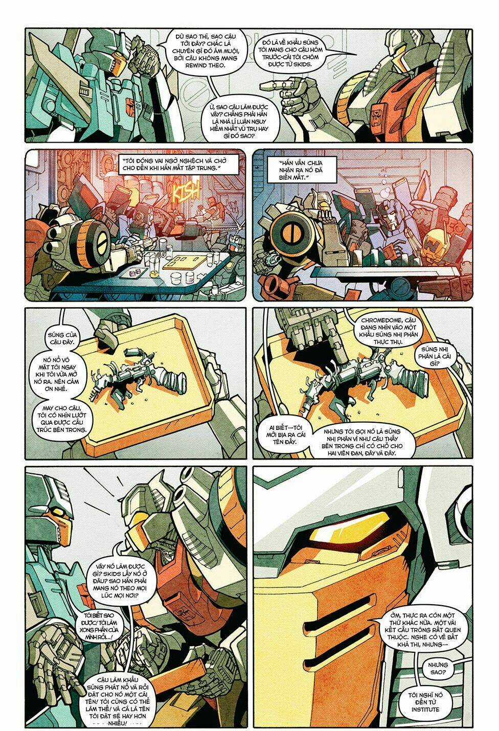 The Transformers: More Than Meets The Eye Chapter 7 trang 12