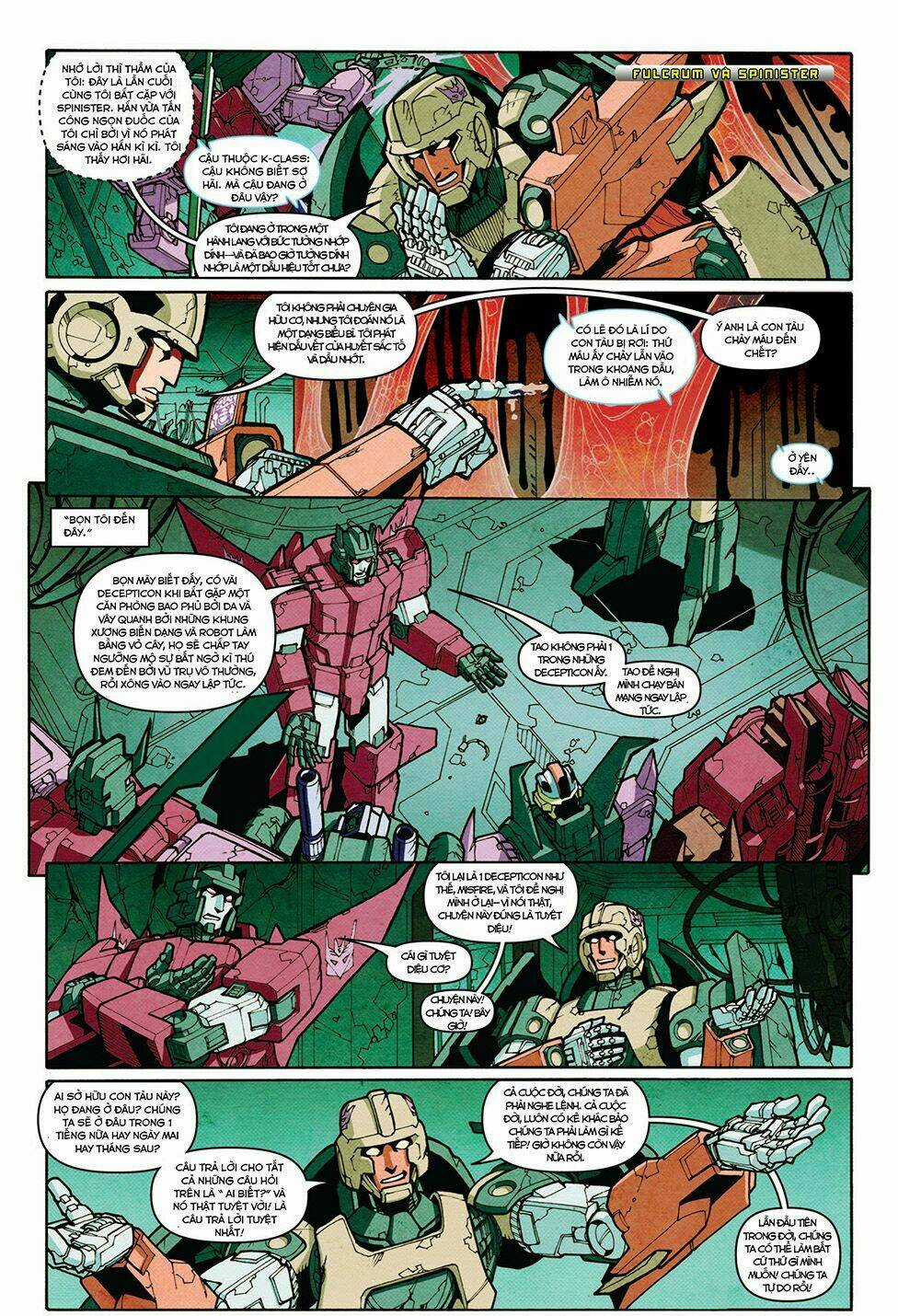 The Transformers: More Than Meets The Eye Chapter 7 trang 20