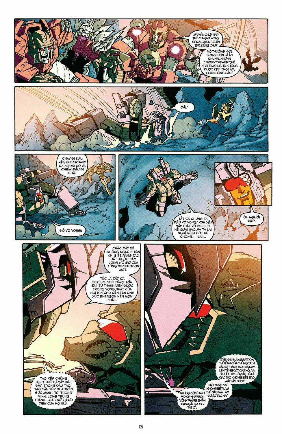 The Transformers: More Than Meets The Eye Chapter 8 trang 12