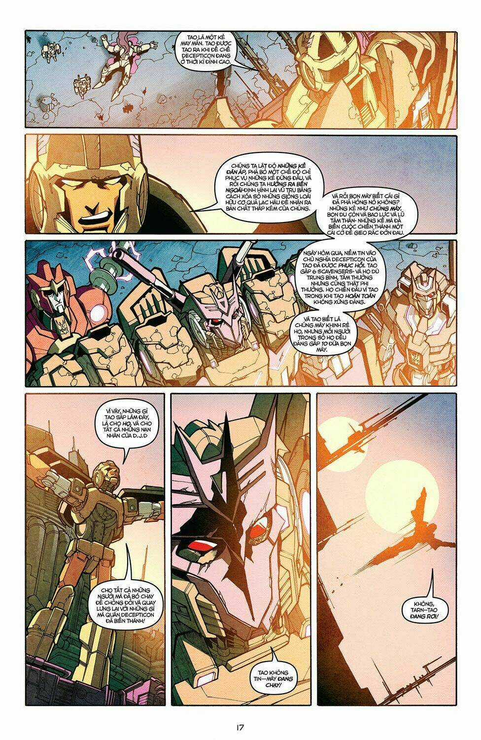The Transformers: More Than Meets The Eye Chapter 8 trang 16