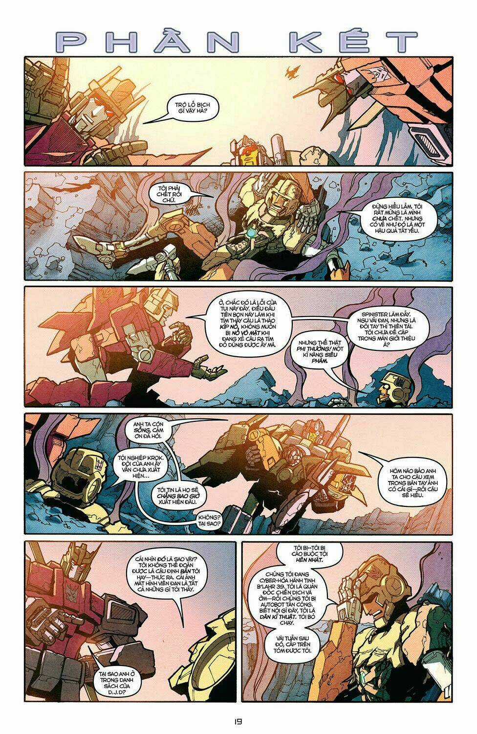 The Transformers: More Than Meets The Eye Chapter 8 trang 18