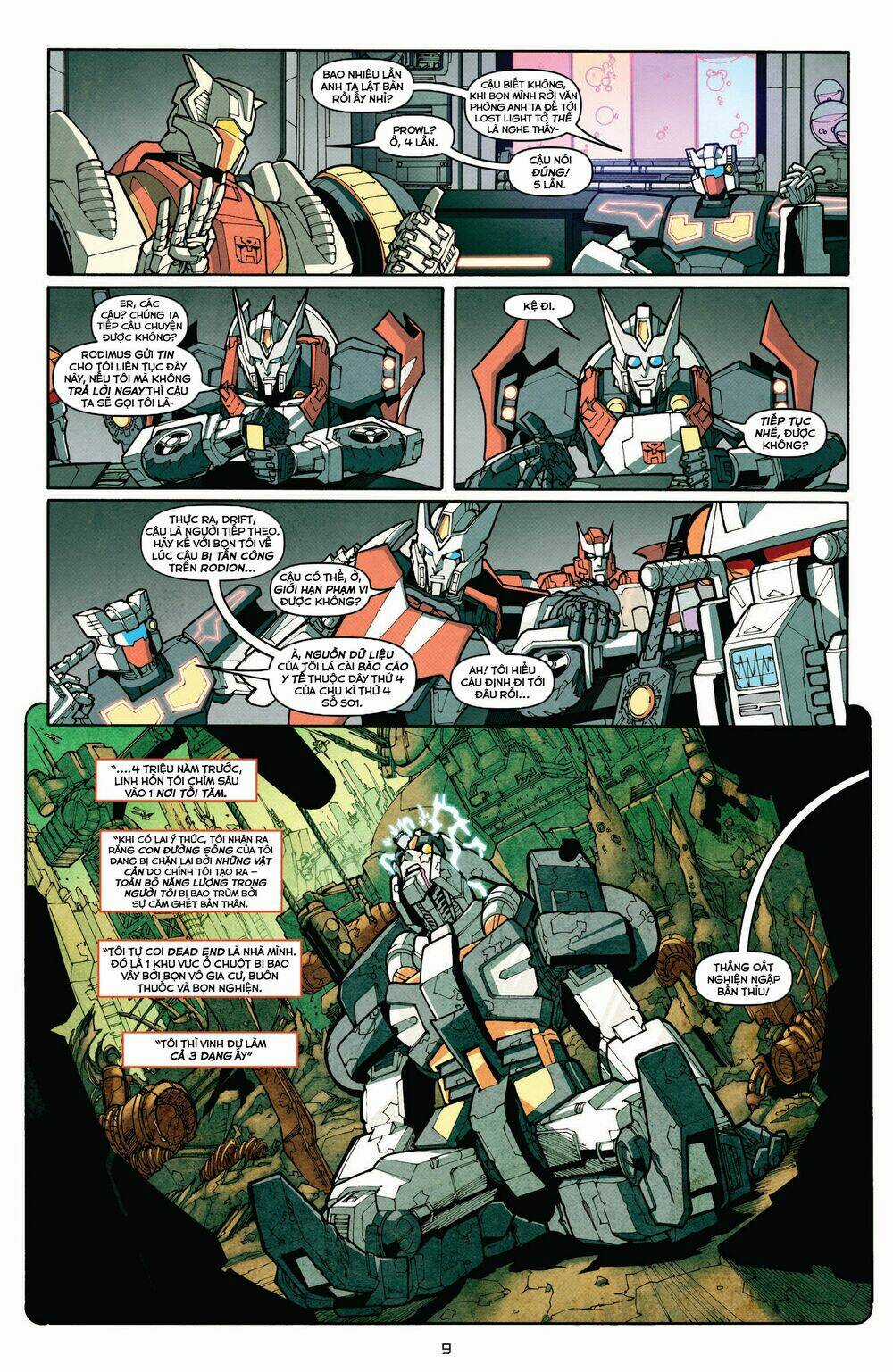 The Transformers: More Than Meets The Eye Chapter 9 trang 10