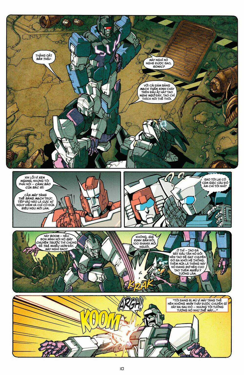 The Transformers: More Than Meets The Eye Chapter 9 trang 11