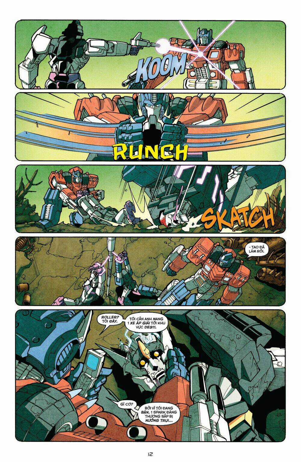 The Transformers: More Than Meets The Eye Chapter 9 trang 13