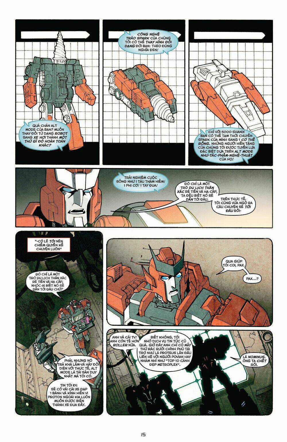The Transformers: More Than Meets The Eye Chapter 9 trang 16