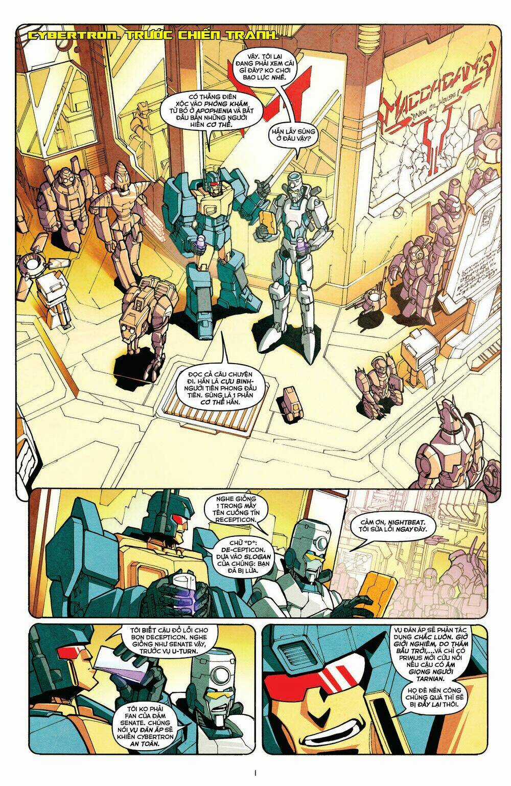 The Transformers: More Than Meets The Eye Chapter 9 trang 2