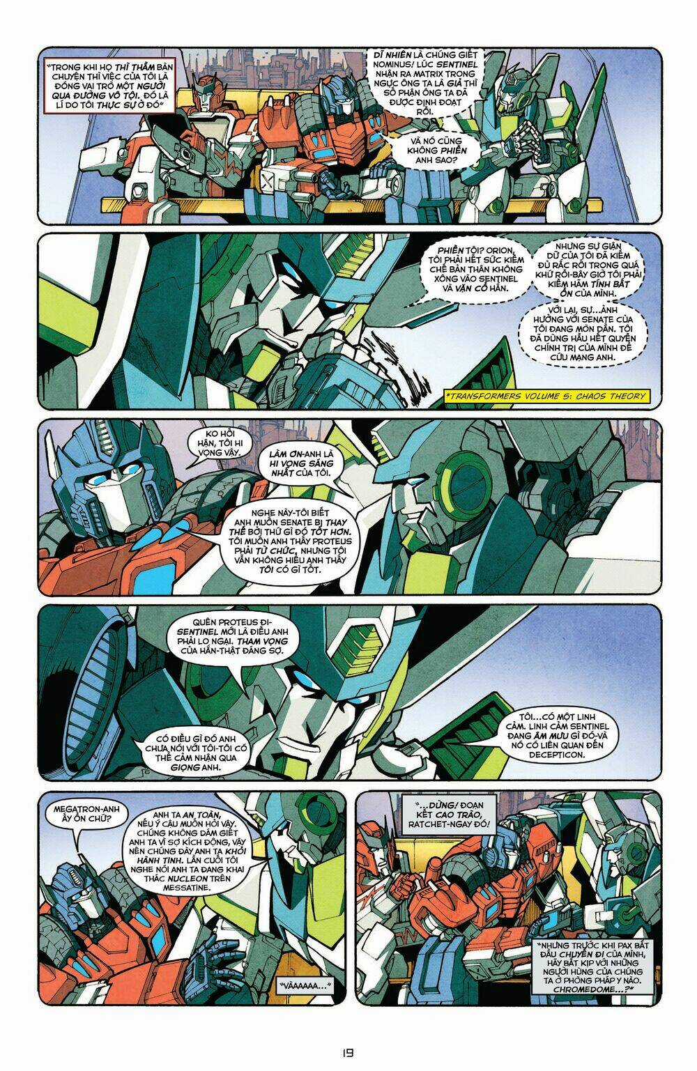 The Transformers: More Than Meets The Eye Chapter 9 trang 20