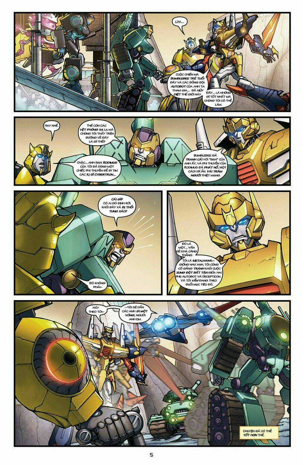 The Transformers: Robots In Disguise Chapter 1 trang 9
