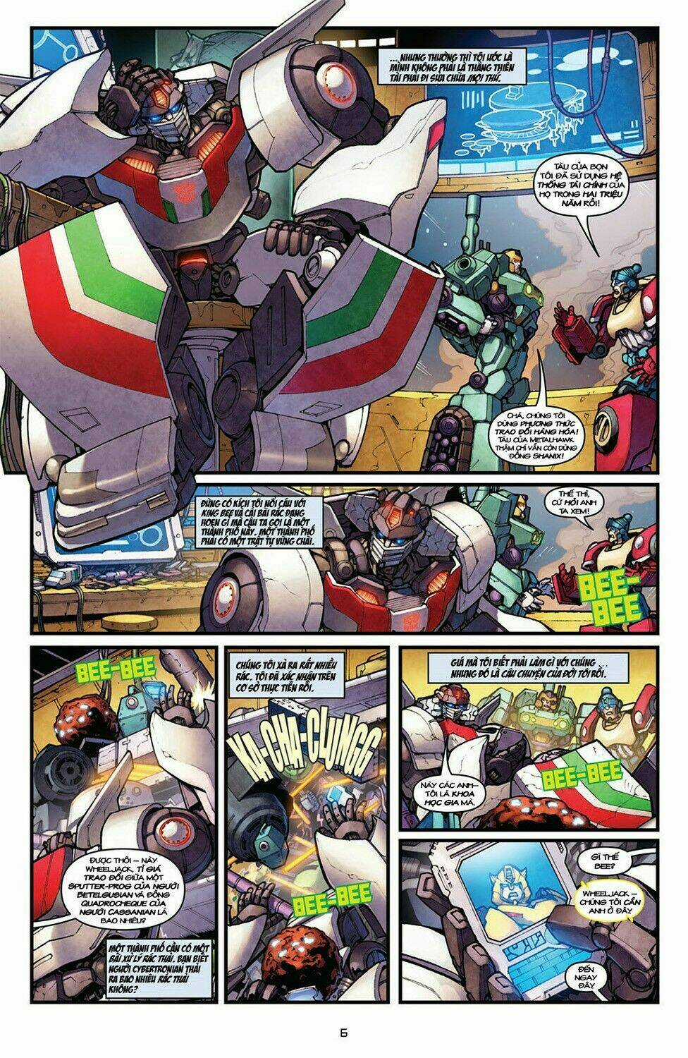 The Transformers: Robots In Disguise Chapter 3 trang 8
